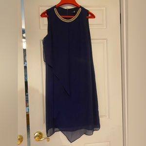MSK navy blue dress size 6